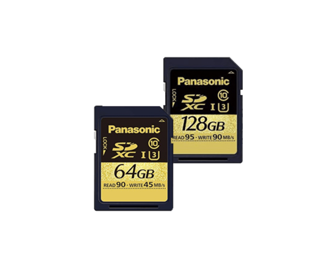 Panasonic SDZA Series：128GB | 64GB