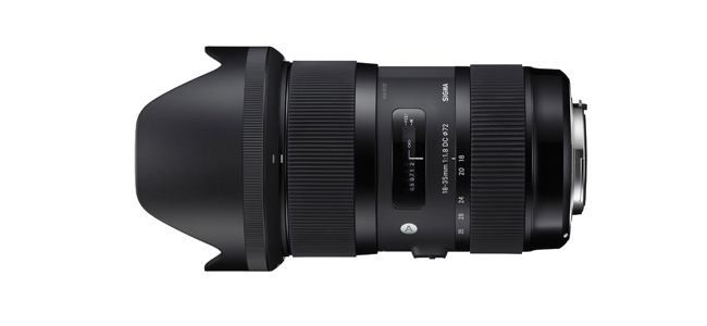 World's first* lens offering an aperture of F1.8 throughout the zoom range.SIGMA  18-35mm F1.8 DC HSM | NEWS | SIGMA Corporation